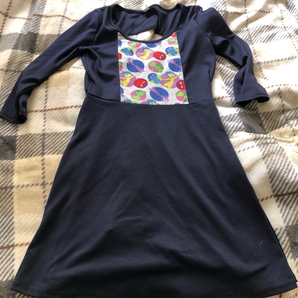 Disney’s Inside Out Blue Dress By Bella D